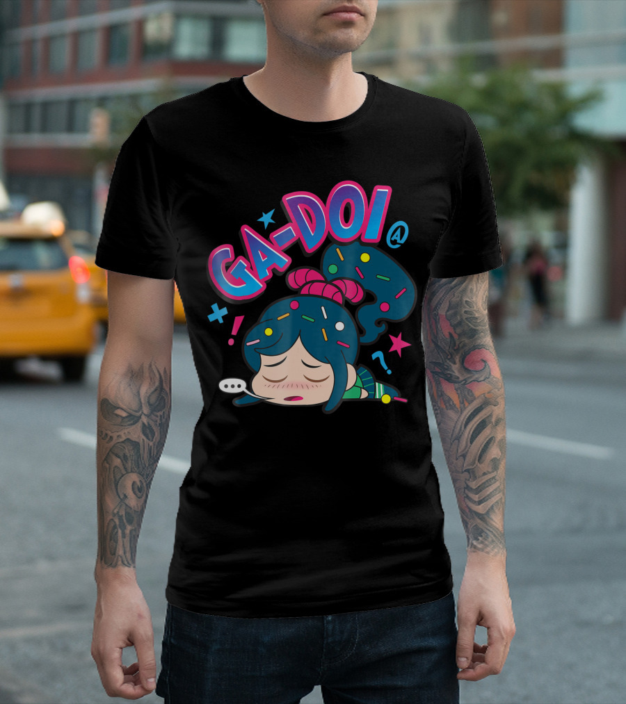 GA-DOI Disney Ralph Breaks The Internet Vanellope Sleep T-Shirt
