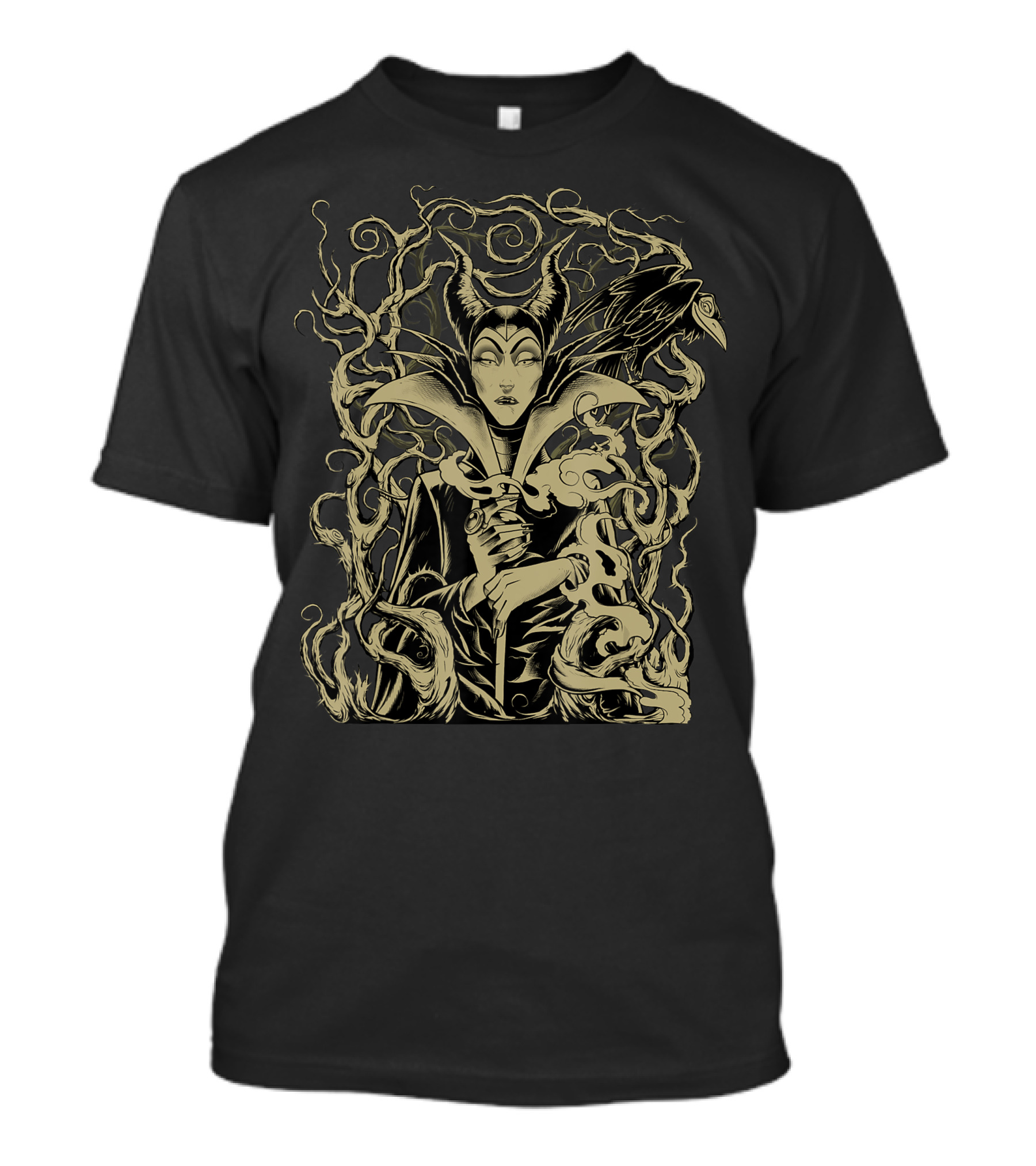 Disney Sleeping Beauty Maleficent Enchanted Branch Throne T-Shirt
