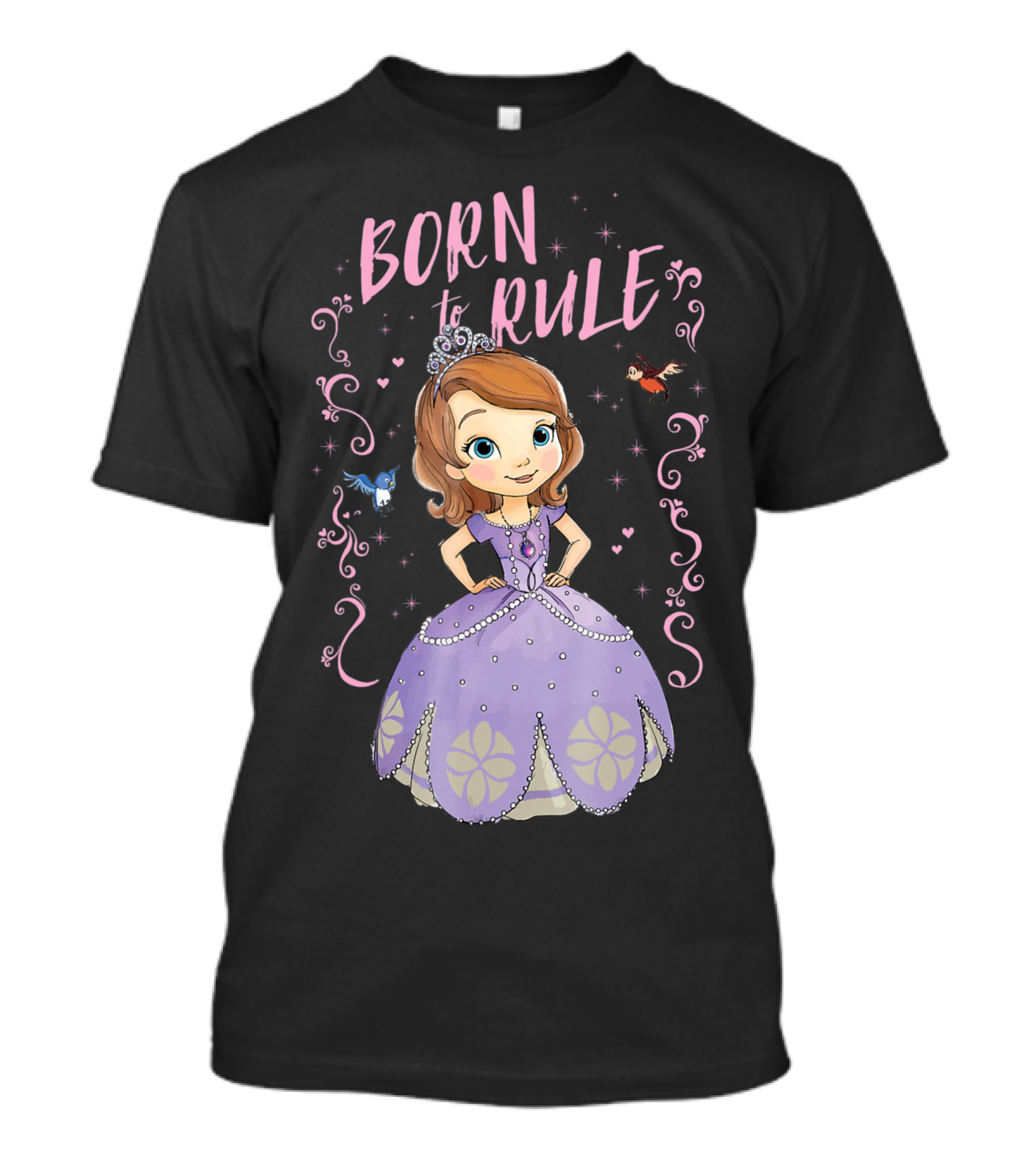 Born To Rule Disney Sofia The First Princess T-Shirt