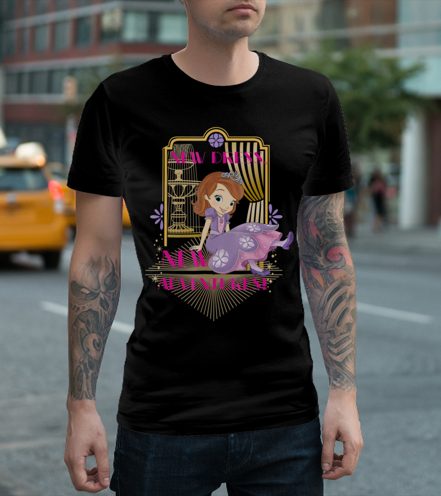 Disney Sofia The First New Dress New Adventures T-Shirt