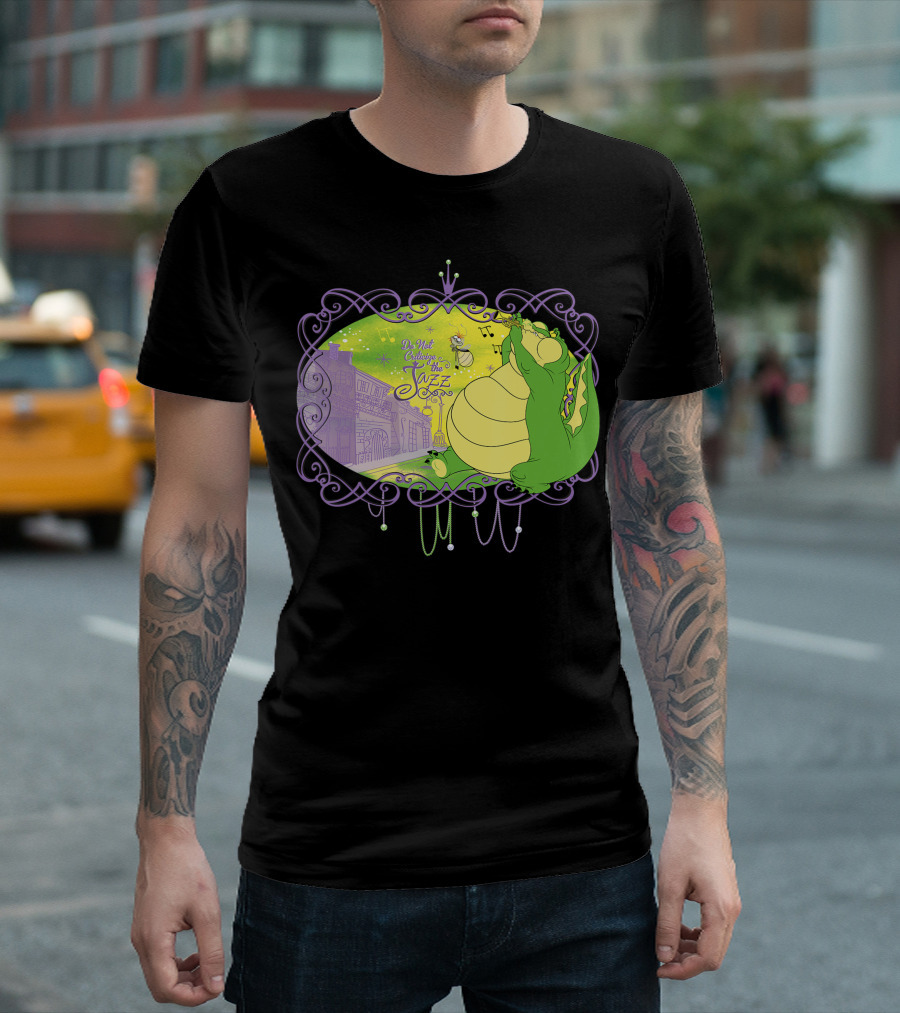 Disney The Princess And The Frog Do Not Celebrate the Jazz Louis And Ray Mardi Gras T-Shirt