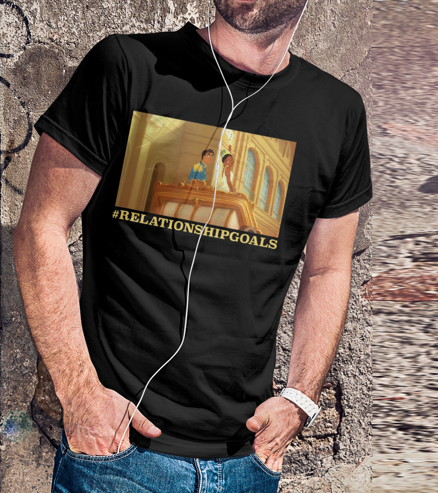 Disney Tiana And Prince Naveen #RelationshipGoals T-Shirt