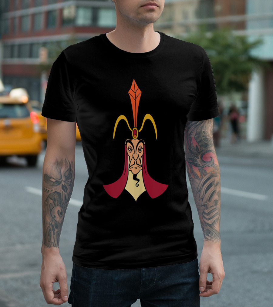 Disney Villains Jafar Big Face Iconic Headpiece T-Shirt