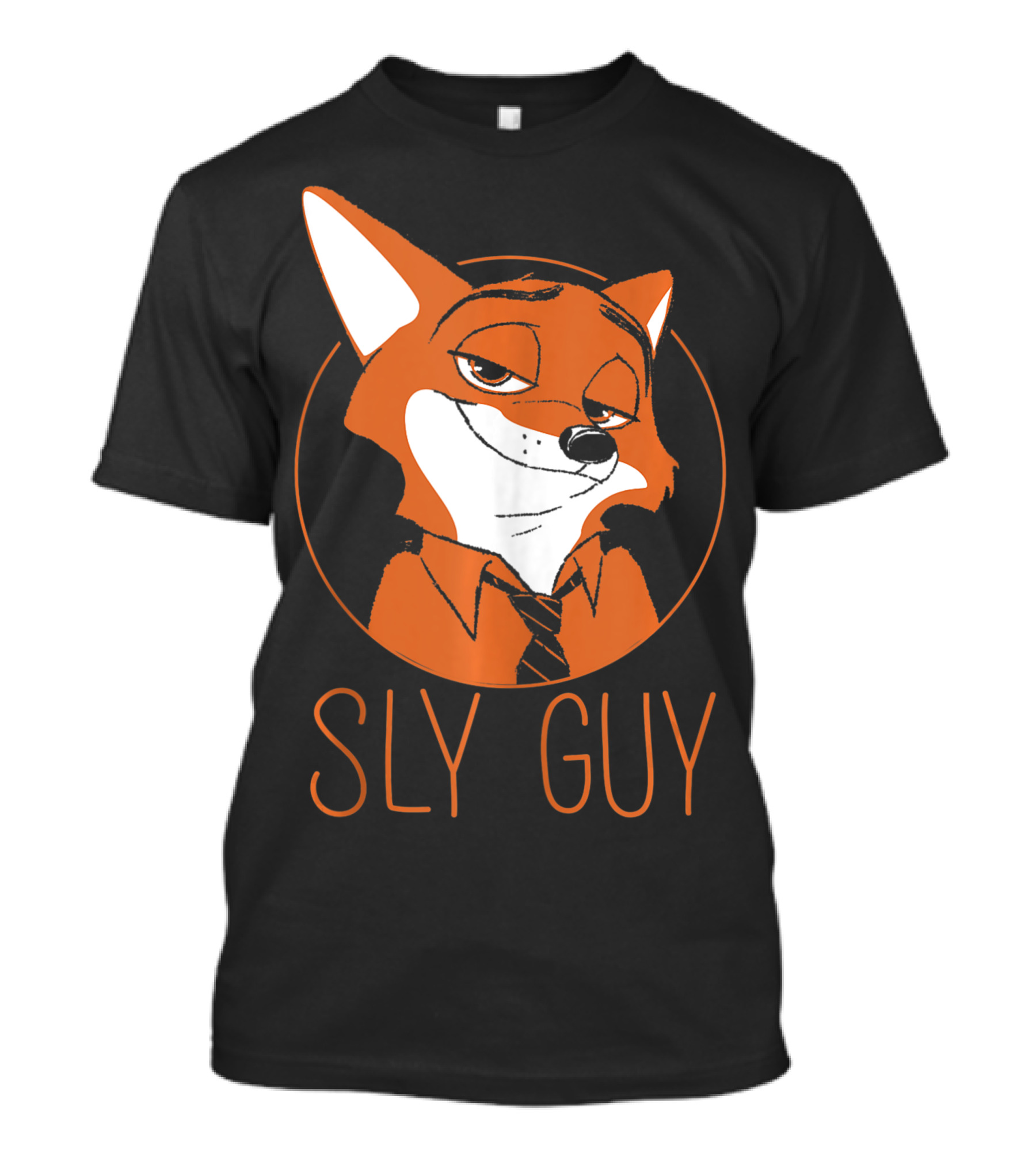Sly Guy Disney Zootopia Nick Wilde Fox T-Shirt