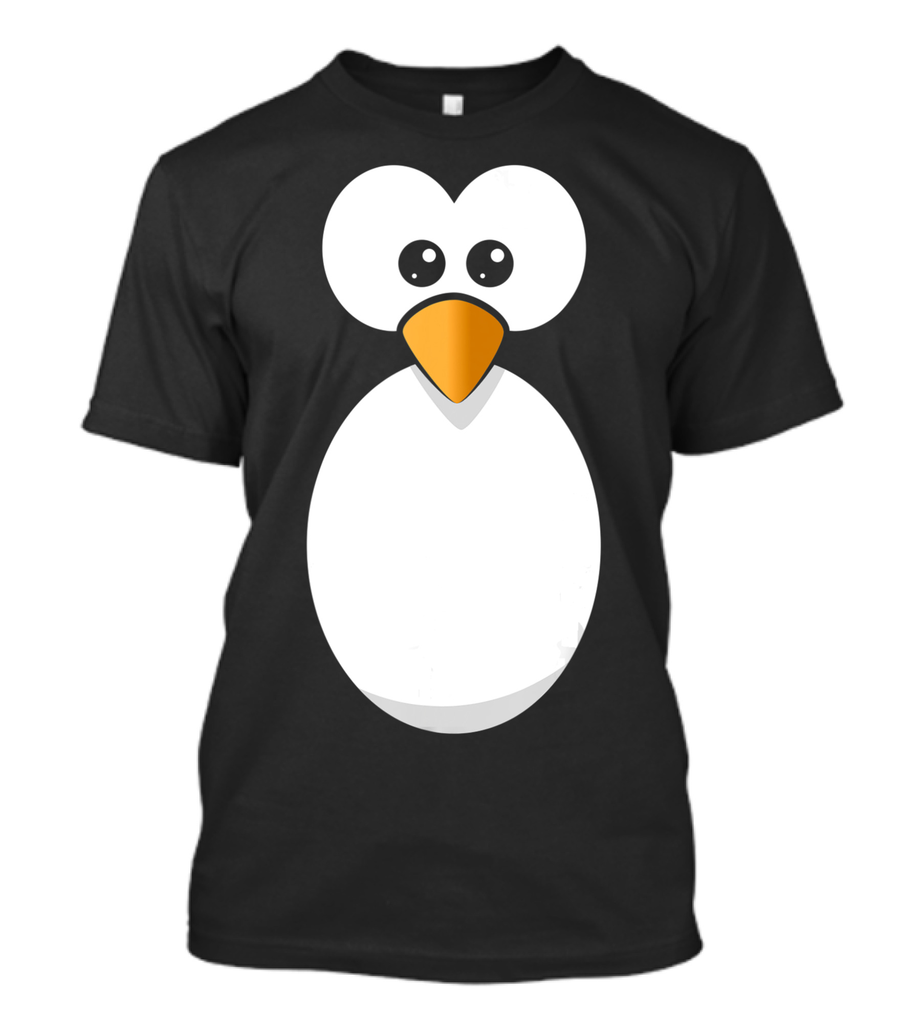 Funny Halloween Black Penguin Costume Penguin T-Shirt