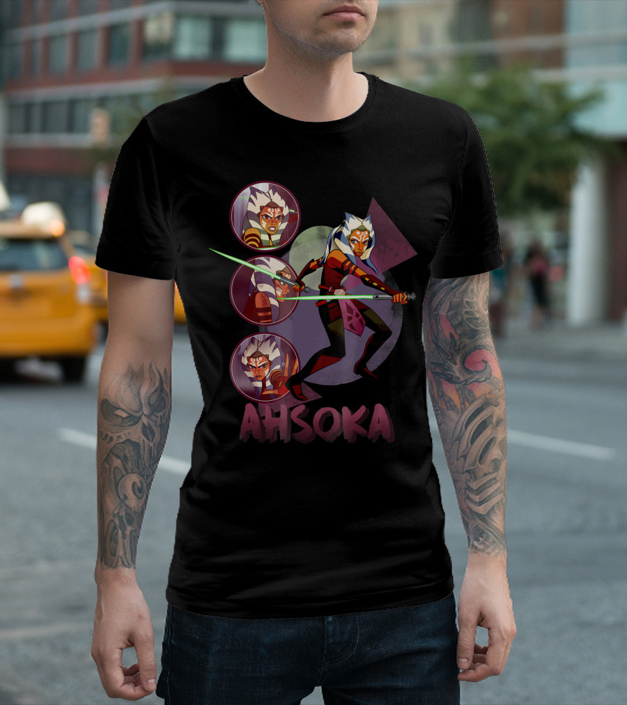 Star Wars Forces Of Destiny Ahsoka Tano Dynamic Expressions and Pose T-Shirt