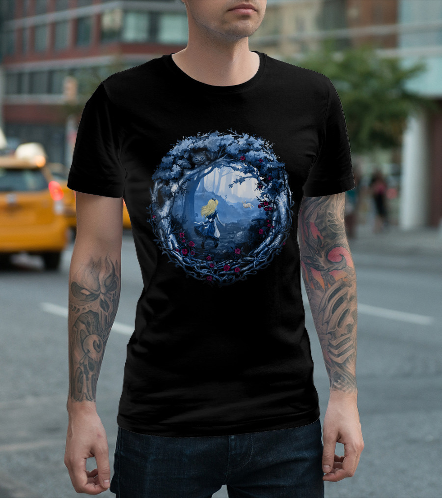 Alice in Wonderland Enchanted Forest Adventure T-Shirt