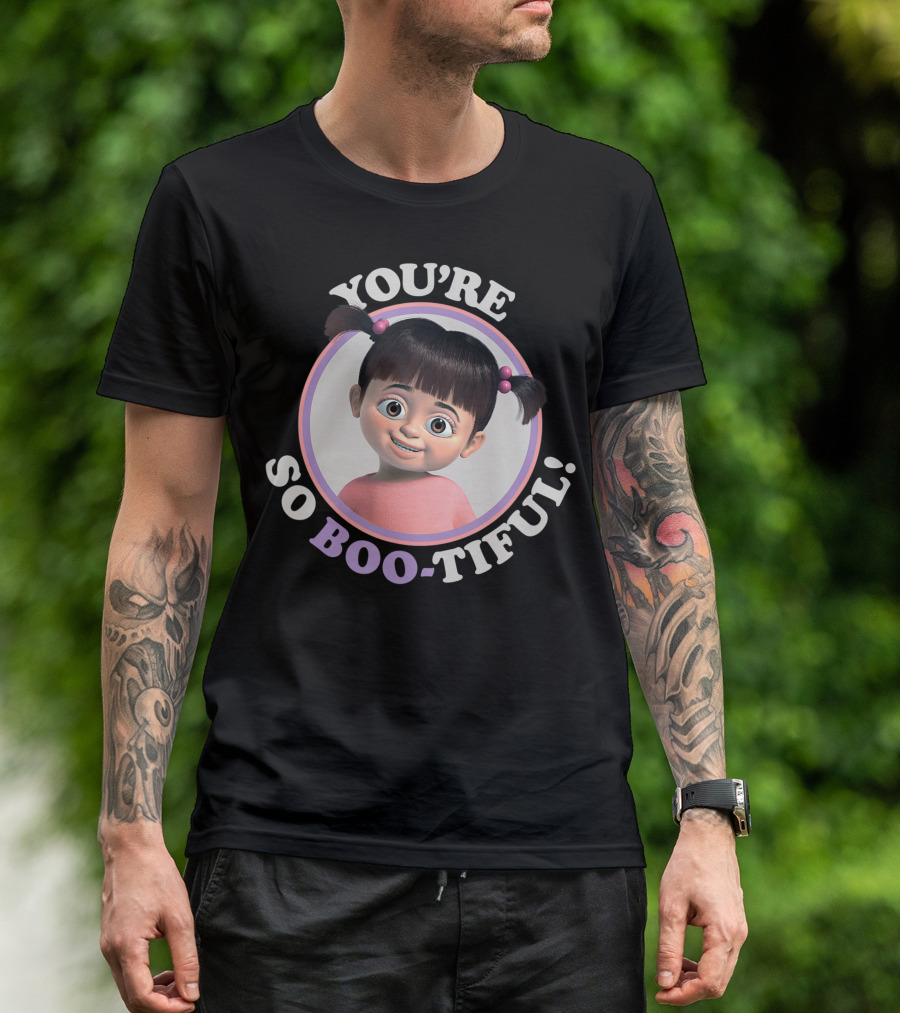 Disney Pixar Monsters Inc You're So Boo-Tiful Boo T-Shirt