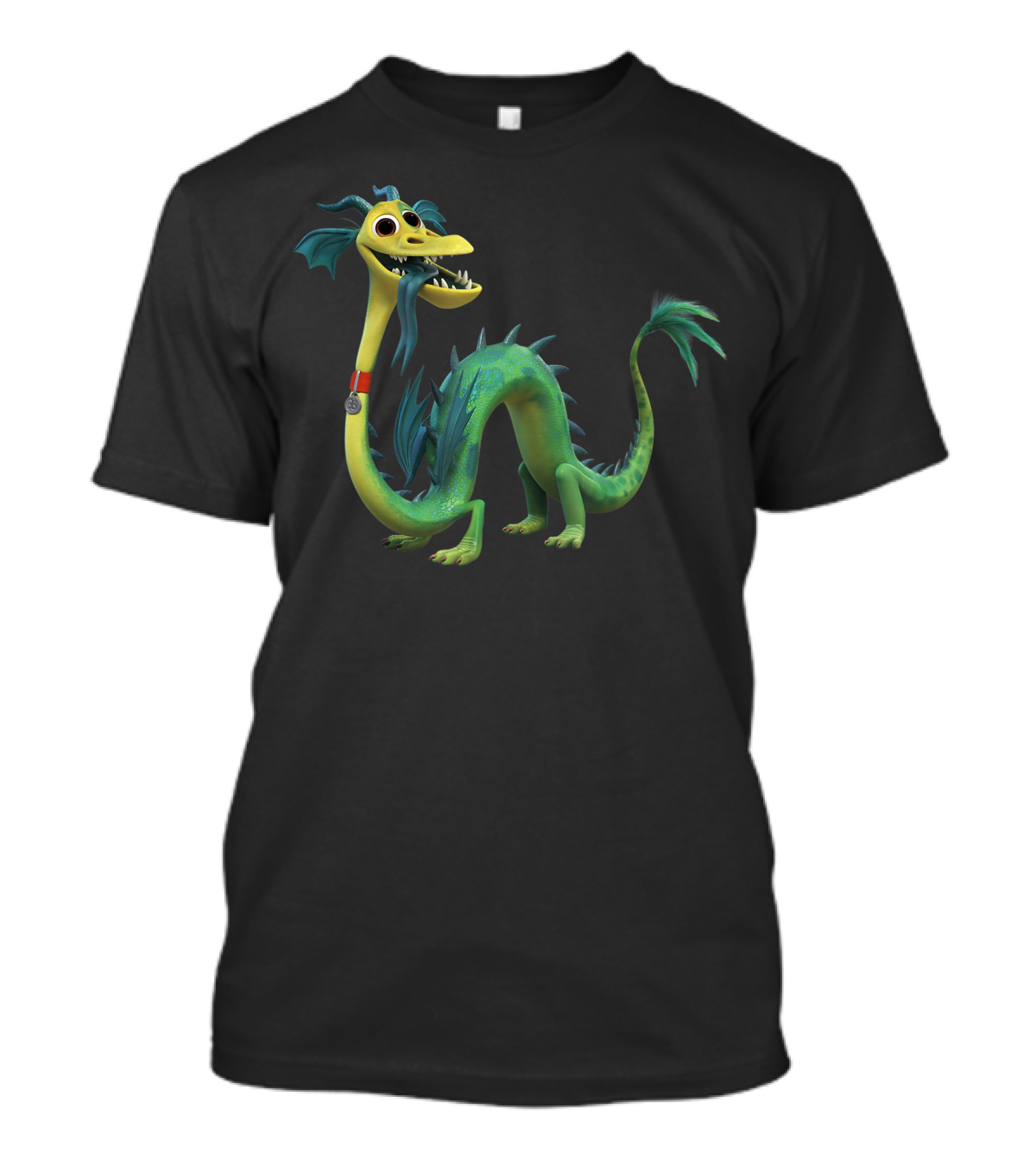 Disney Pixar Onward Blazey Adorable Green Dragon Character T-Shirt