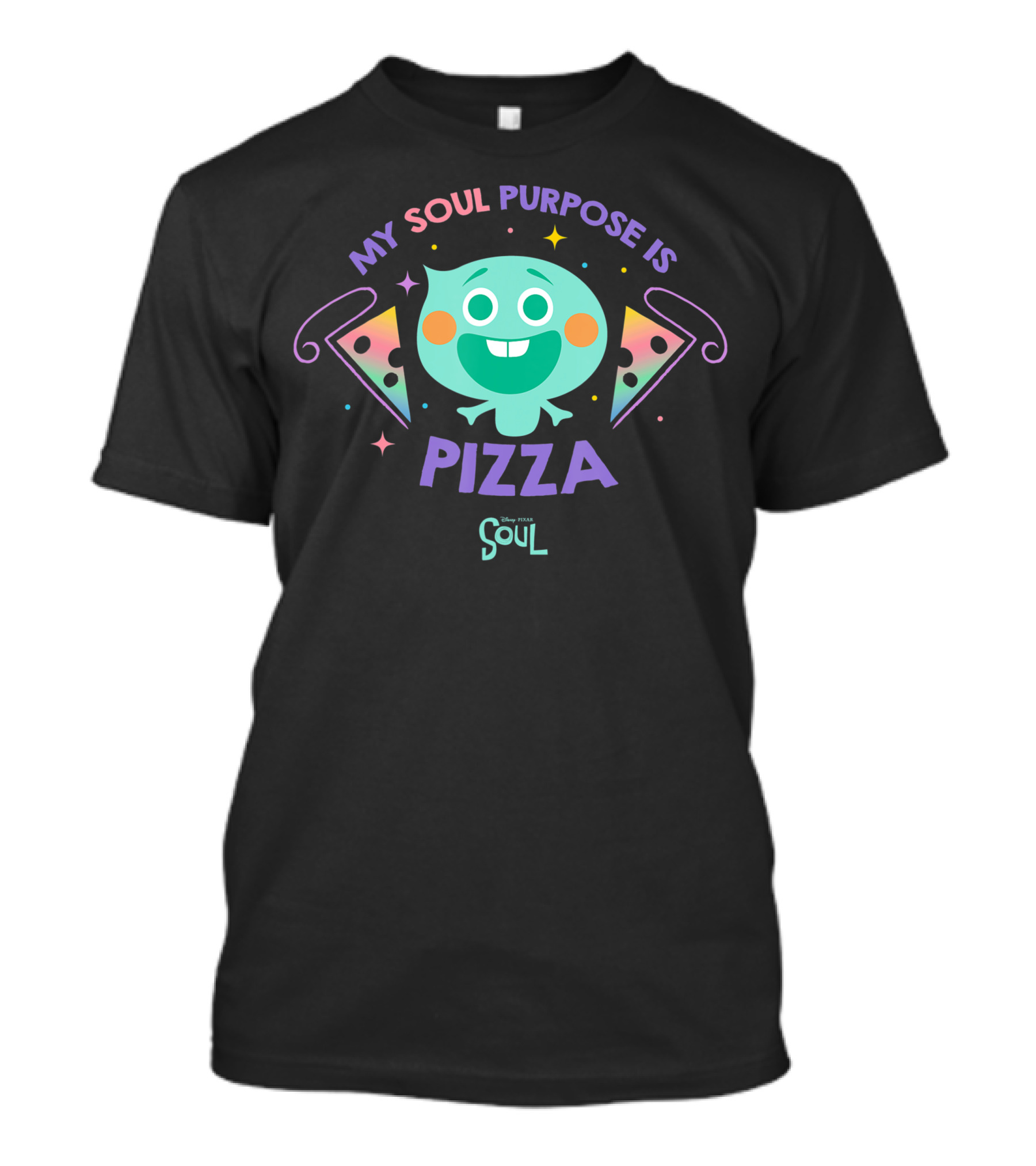Disney Pixar Soul My Soul Purpose Is Pizza 22 T-Shirt