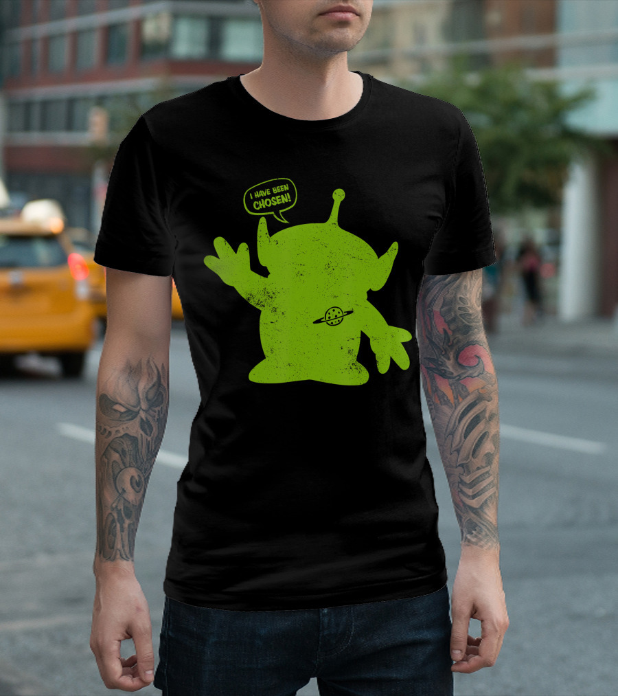 Pixar Toy Story Alien I Have Been Chosen Green T-Shirt