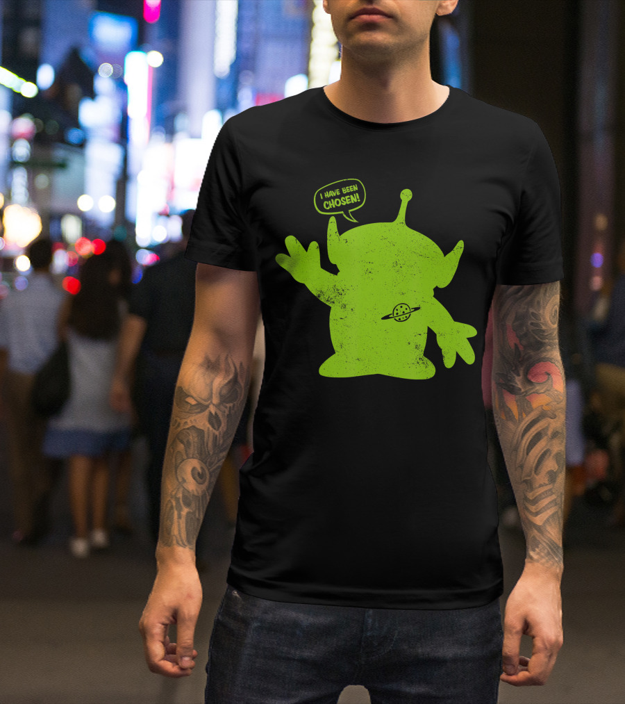 Pixar Toy Story Alien I Have Been Chosen Green T-Shirt