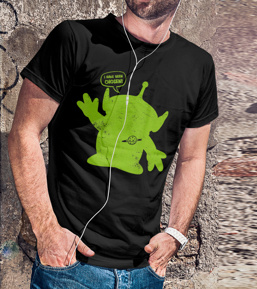 Pixar Toy Story Alien I Have Been Chosen Green T-Shirt