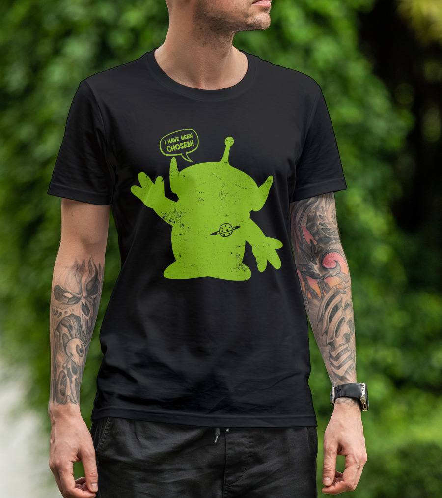 Pixar Toy Story Alien I Have Been Chosen Green T-Shirt