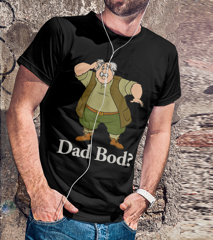 Disney Beauty And The Beast Maurice Dad Bod Question T-Shirt