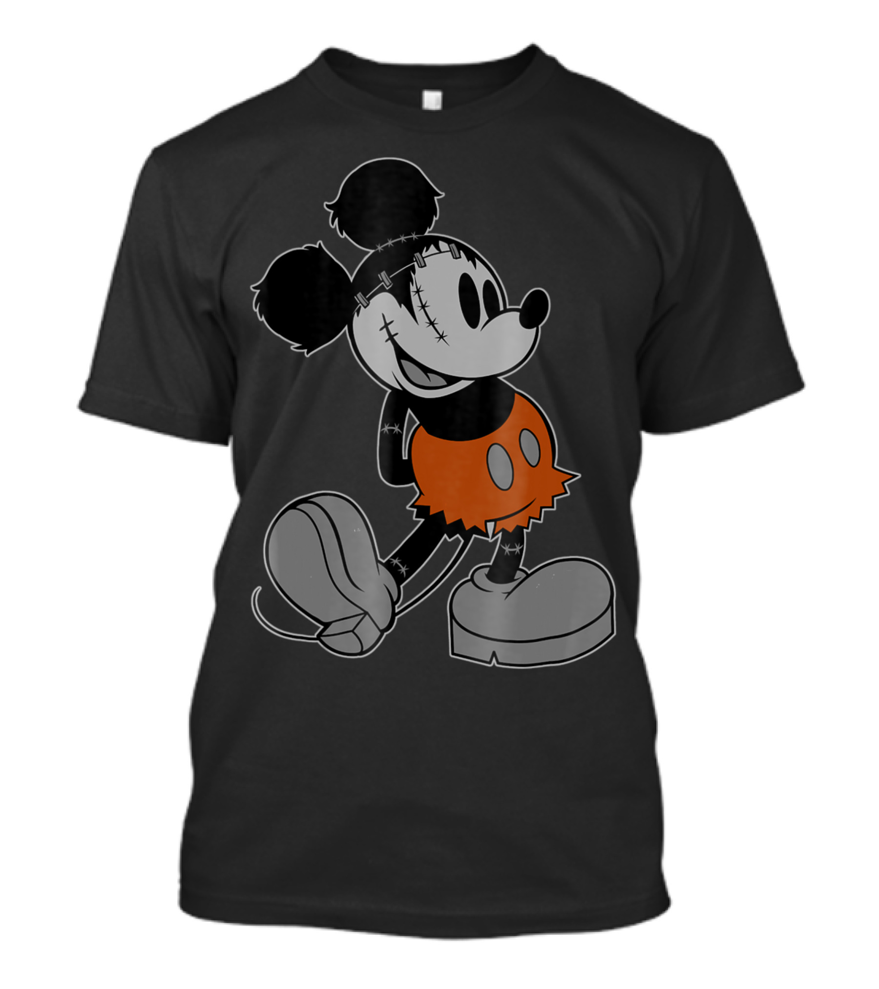 Disney Mickeystein Stitch Frankenstein Halloween Mickey Mouse T-Shirt
