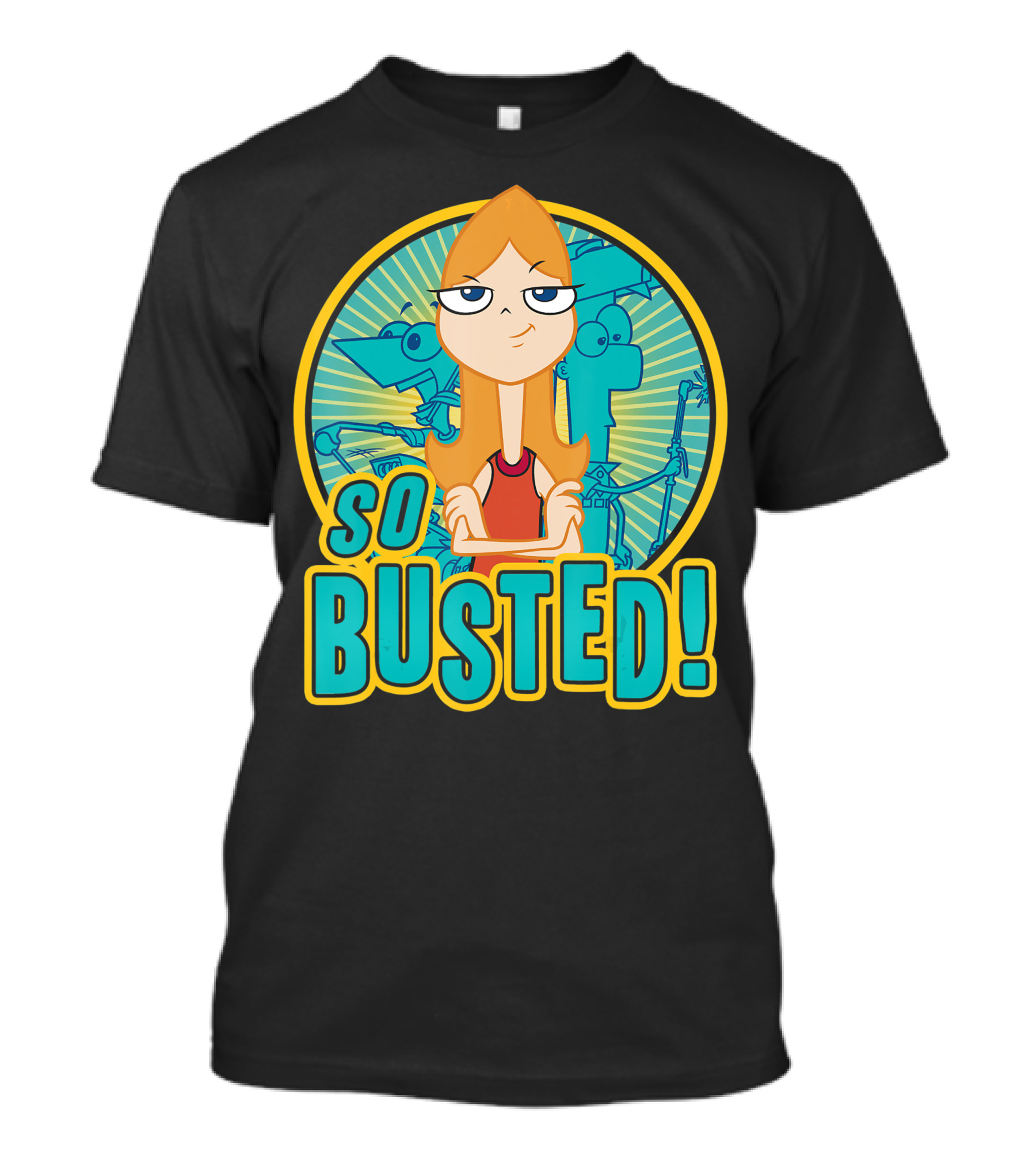 Disney Phineas And Ferb Candace So Busted T-Shirt