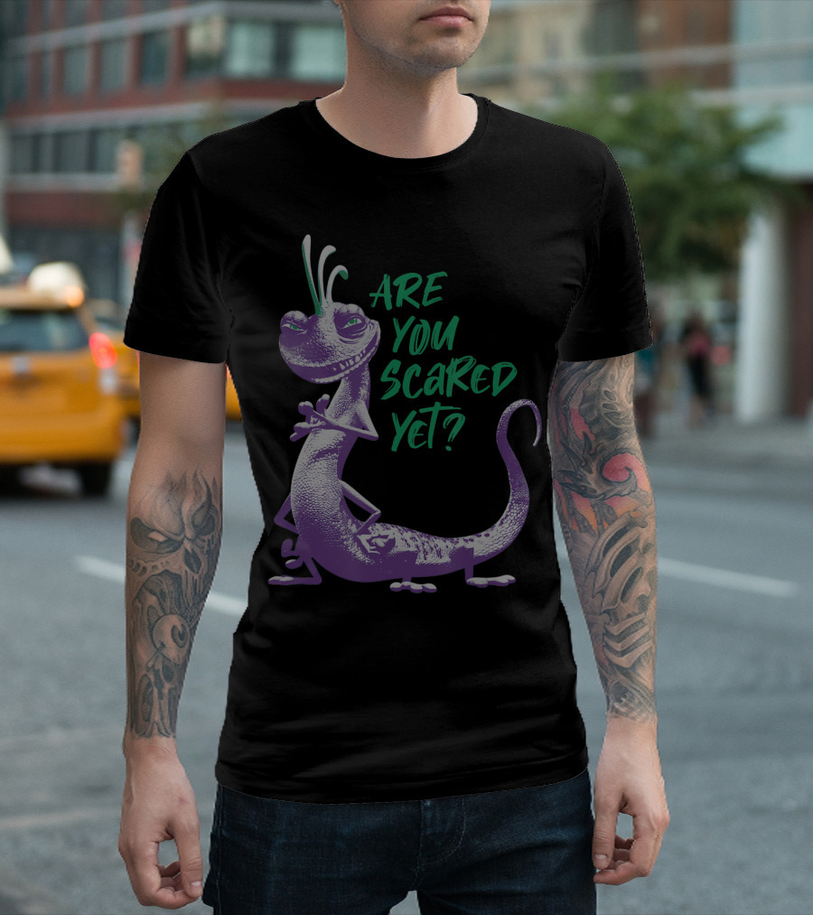 Disney Pixar Monsters Inc Are You Scared Yet Randall T-Shirt