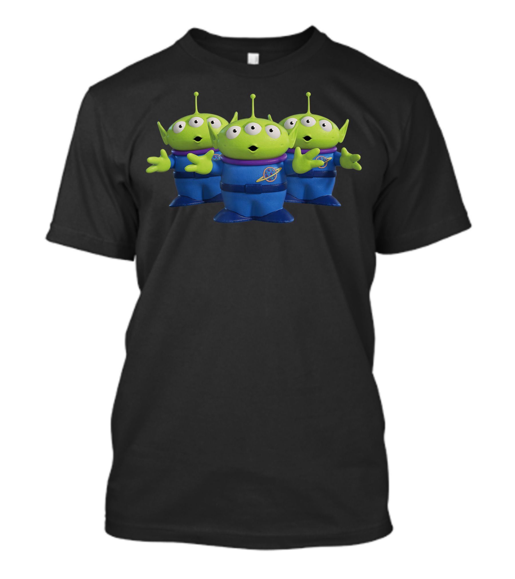 Disney Pixar Toy Story 4 Green Aliens Trio With Space T-Shirt