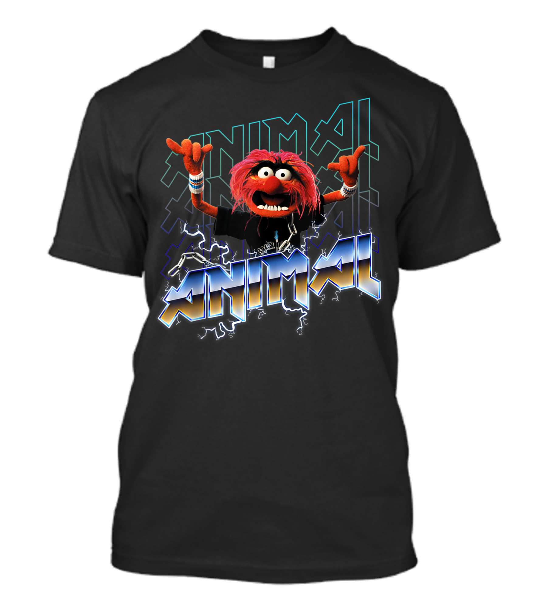 Disney The Muppets Animal Rock Electric T-Shirt