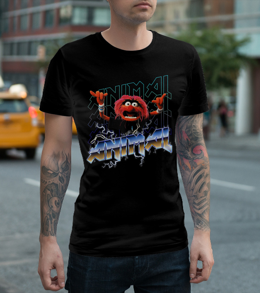 Disney The Muppets Animal Rock Electric T-Shirt