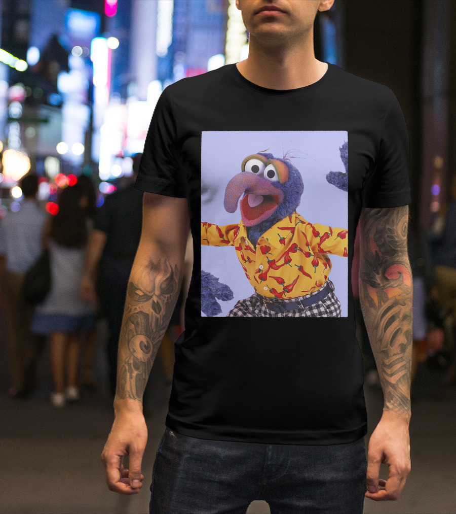 Disney The Muppets Gonzo In Yellow Chili T-Shirt