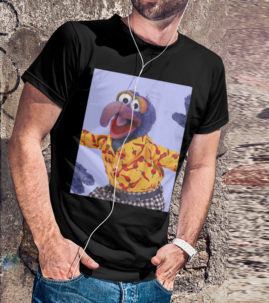 Disney The Muppets Gonzo In Yellow Chili T-Shirt
