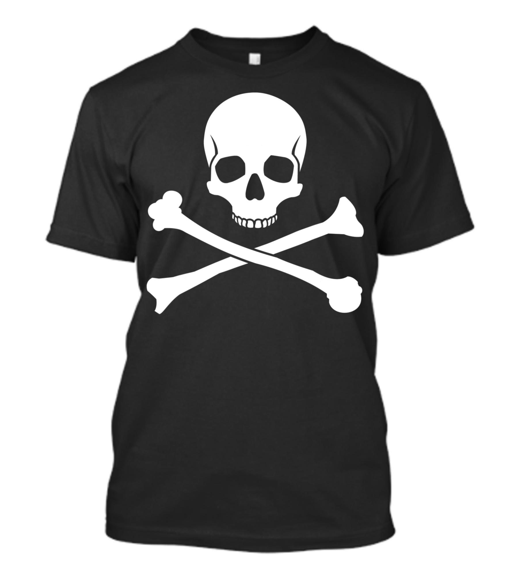 Skull And Crossbones Pirate Iconic Jolly Roger T-Shirt