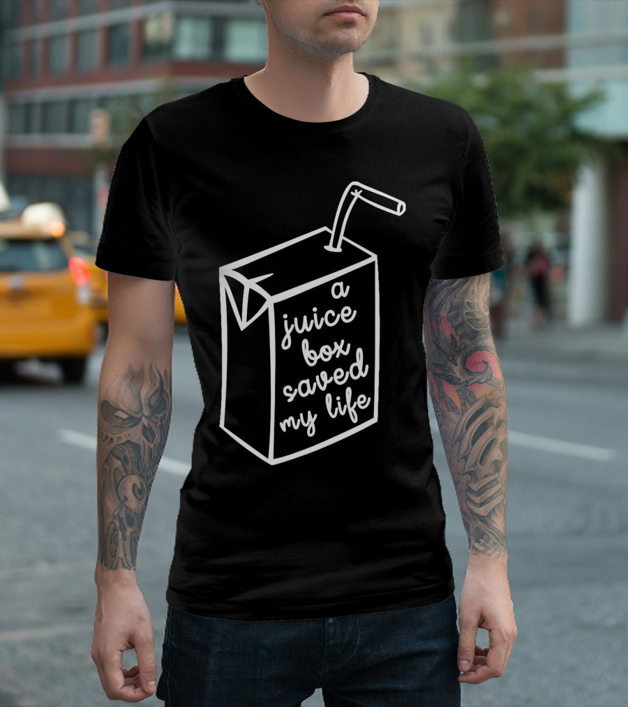 Type 1 Diabetes A Juice Box Saved My Life T-Shirt