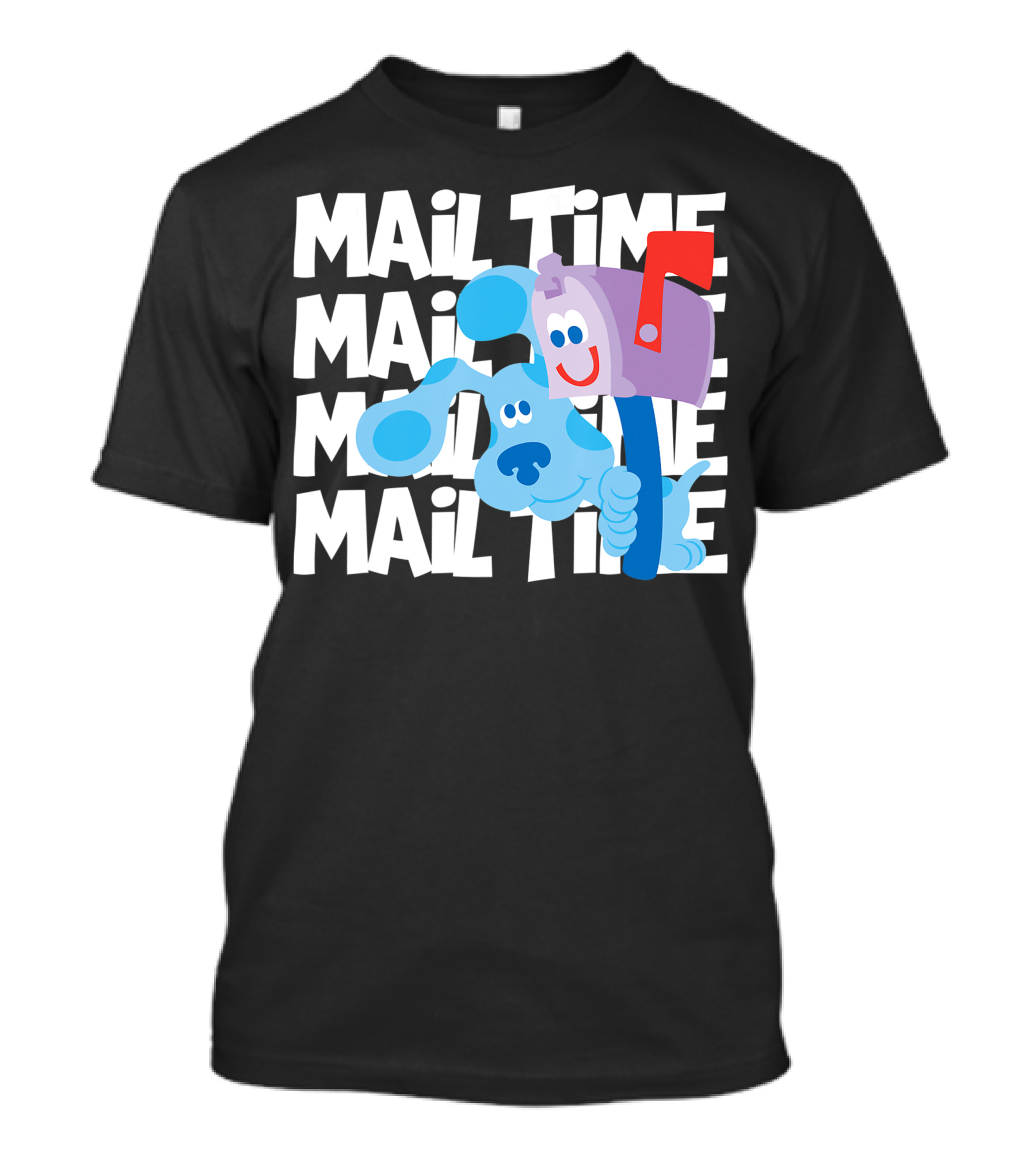 MAIL TIME With Blue's Clues Mailbox And Blue T-Shirt