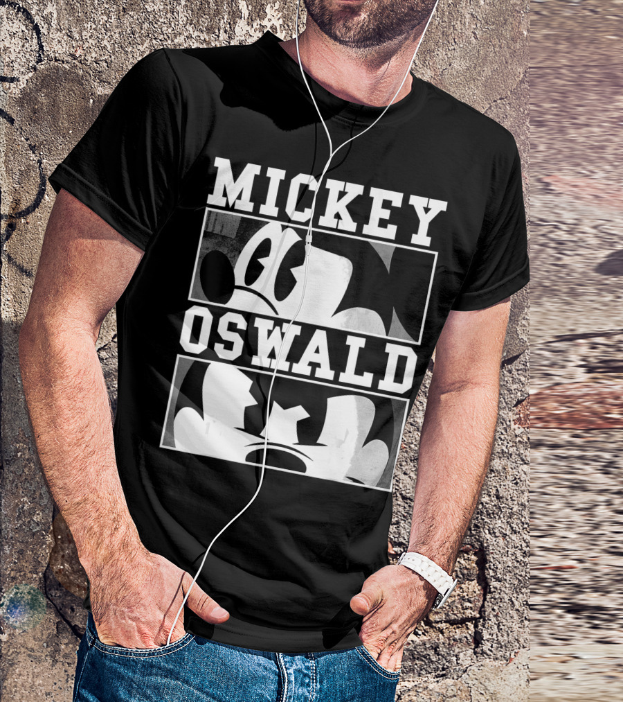 Mickey Oswald Disney Epic Panels T-Shirt