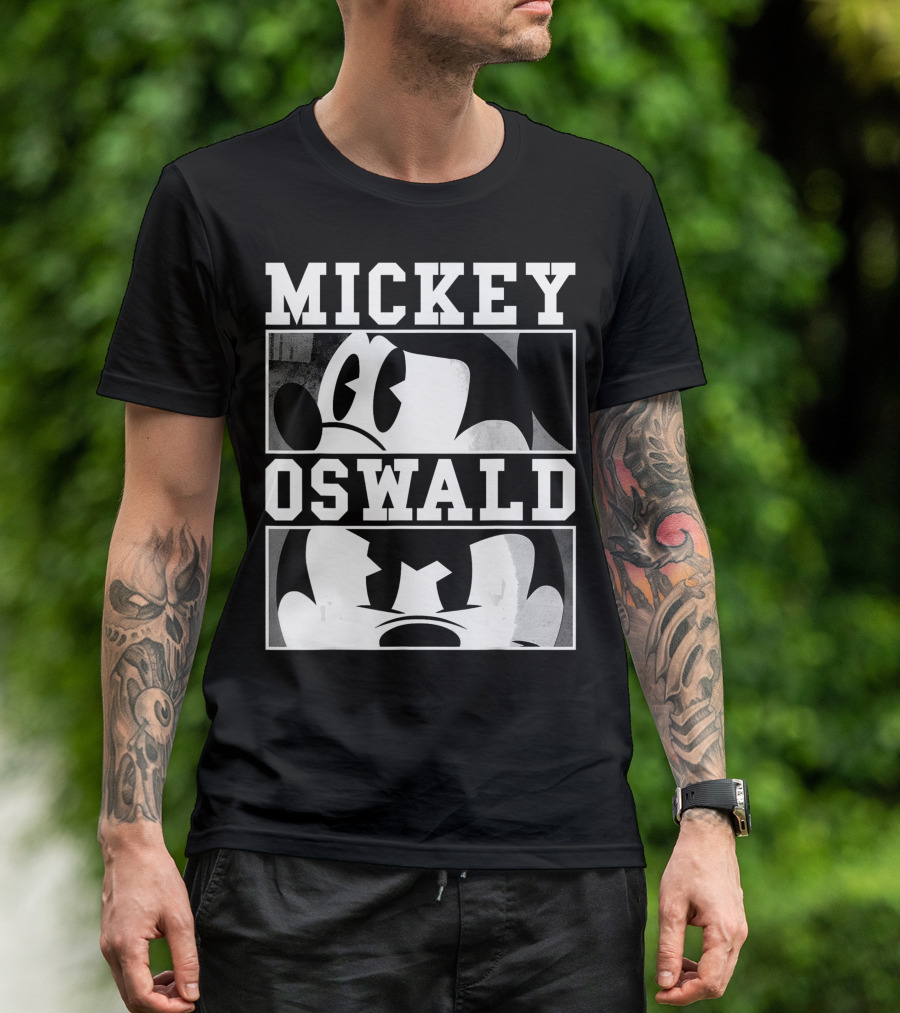 Mickey Oswald Disney Epic Panels T-Shirt