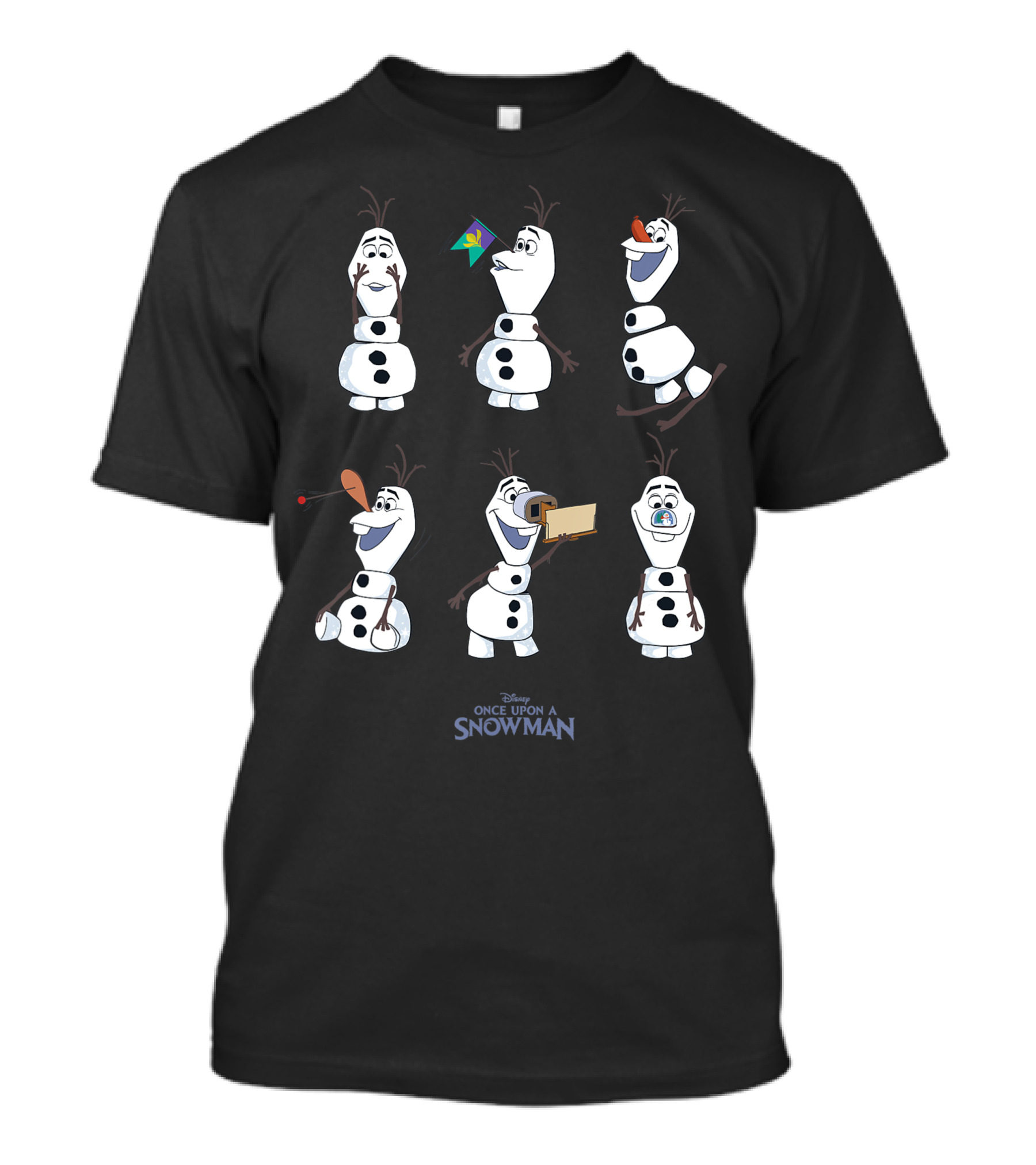 Disney Frozen Olaf Expressions Once Upon A Snowman T-Shirt