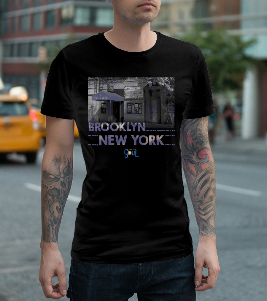 Disney Pixar Soul The Half Note Brooklyn New York Dorothea Williams T-Shirt