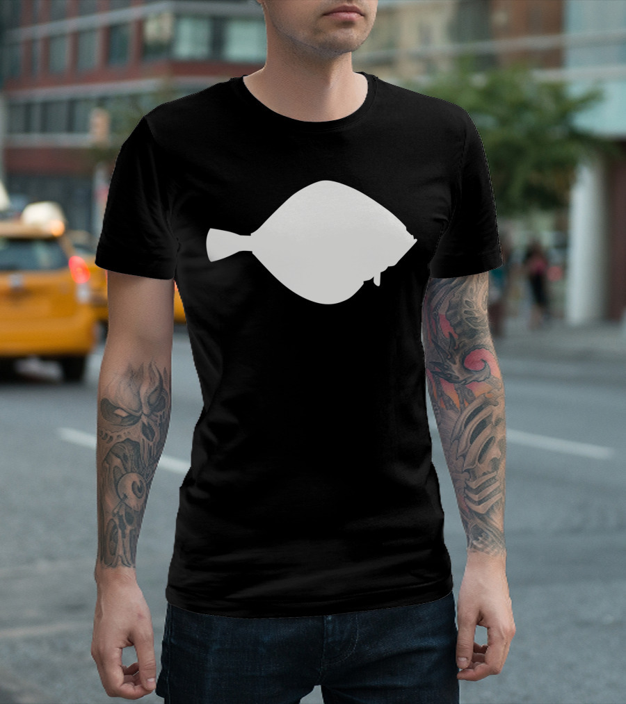 Flounder Silhouette T-Shirt