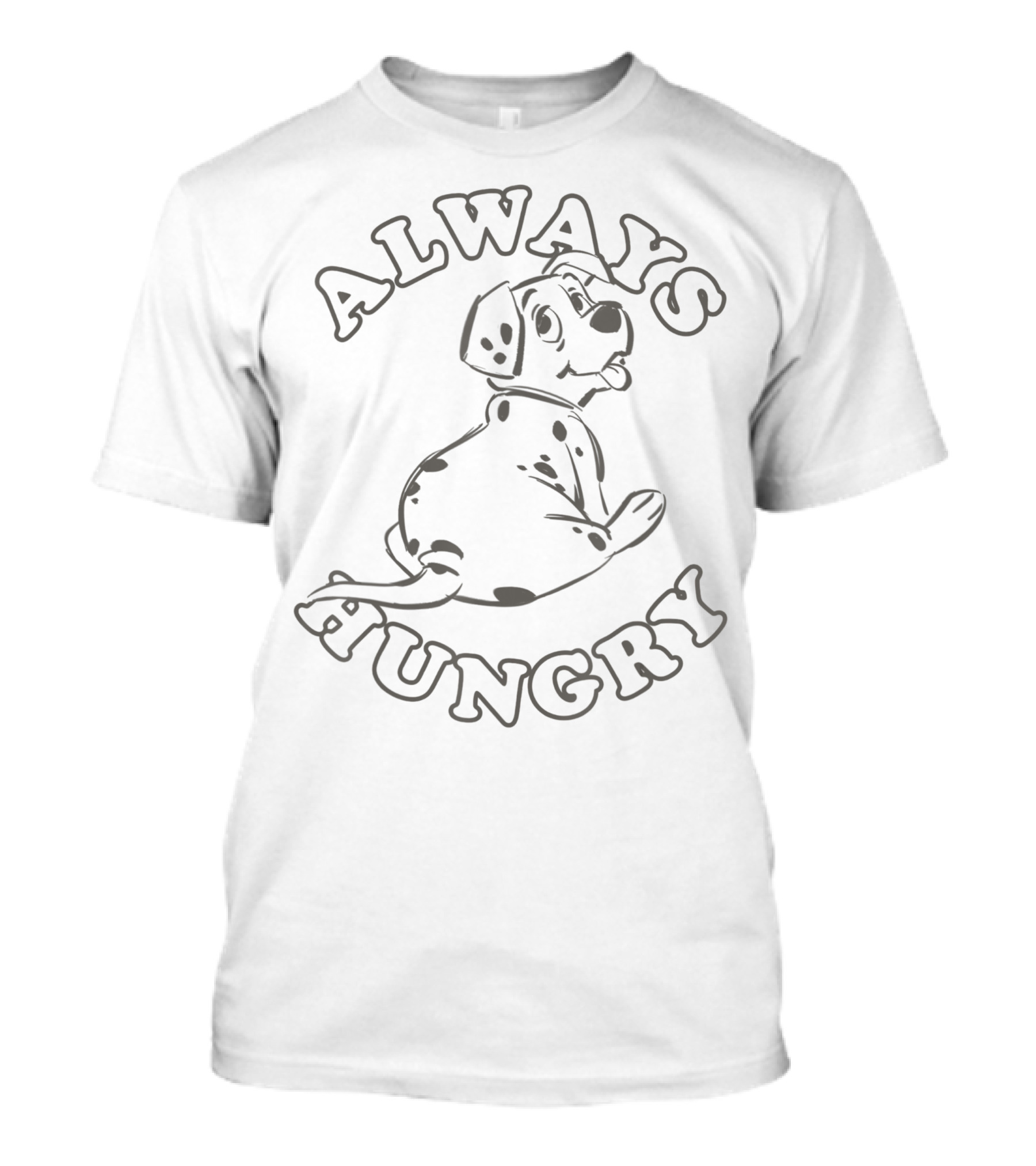 Disney 101 Dalmatians Rolly Always Hungry Cute Puppy T-Shirt