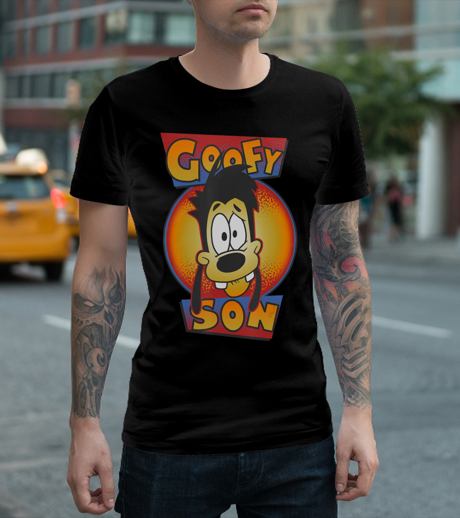 Disney A Goofy Movie Goofy Son Max Big Face T-Shirt