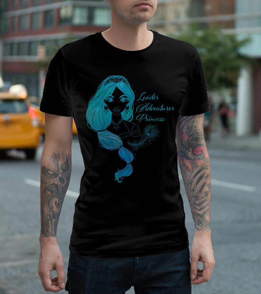 Disney Aladdin Live Action Jasmine Leader Adventurer Princess T-Shirt