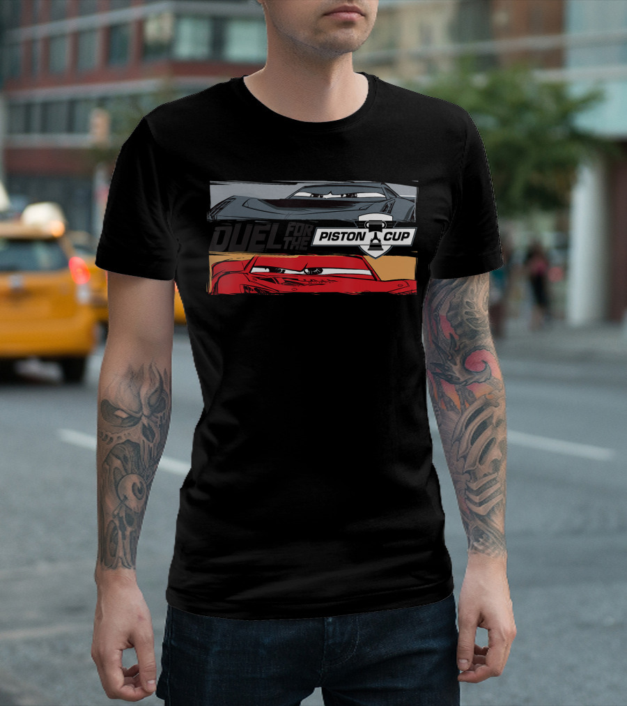 Disney Pixar Cars 3 Duel Piston Cup Racing Showdown T-Shirt