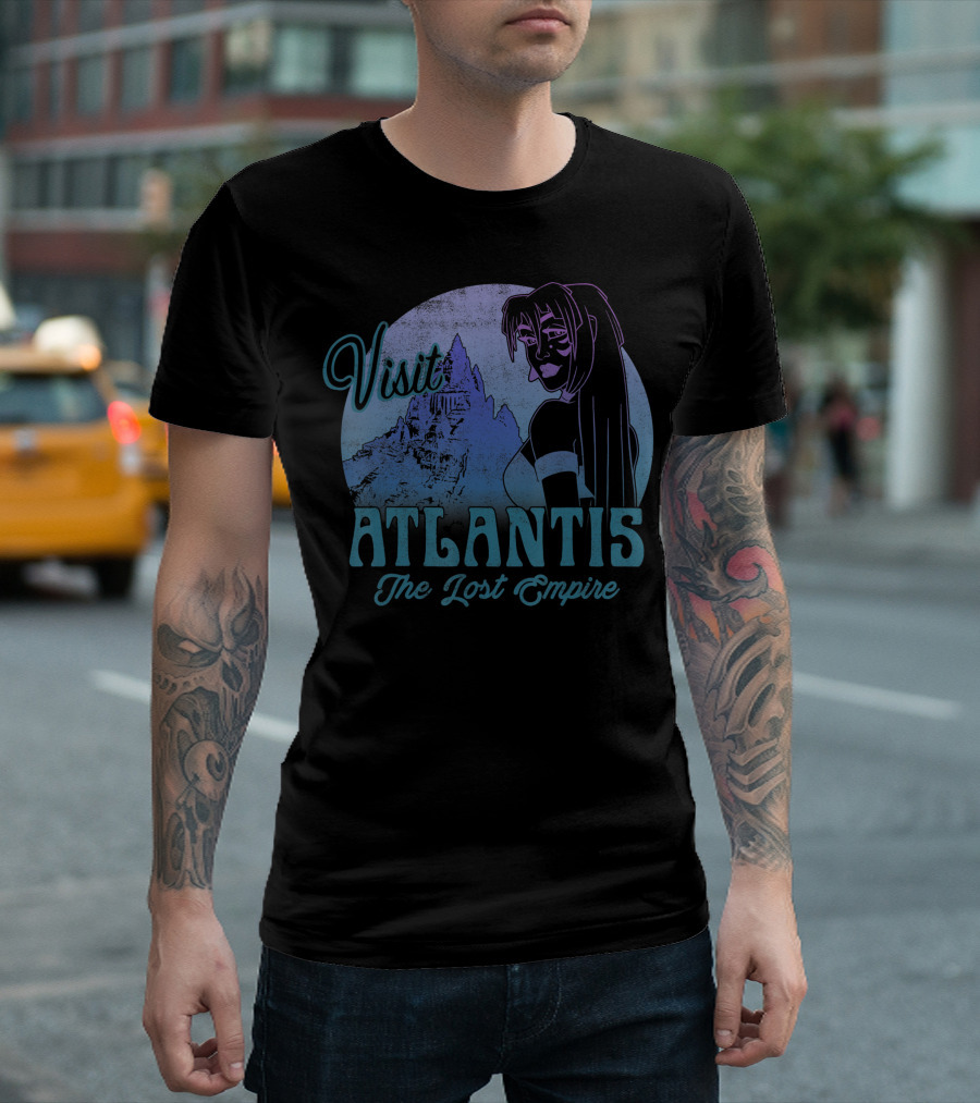 Visit Atlantis The Lost Empire Disney Kida T-Shirt