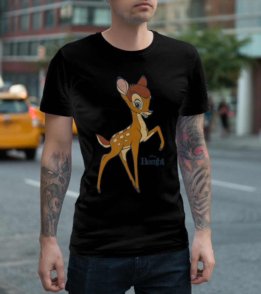 Disney Bambi Vintage Style Character T-Shirt
