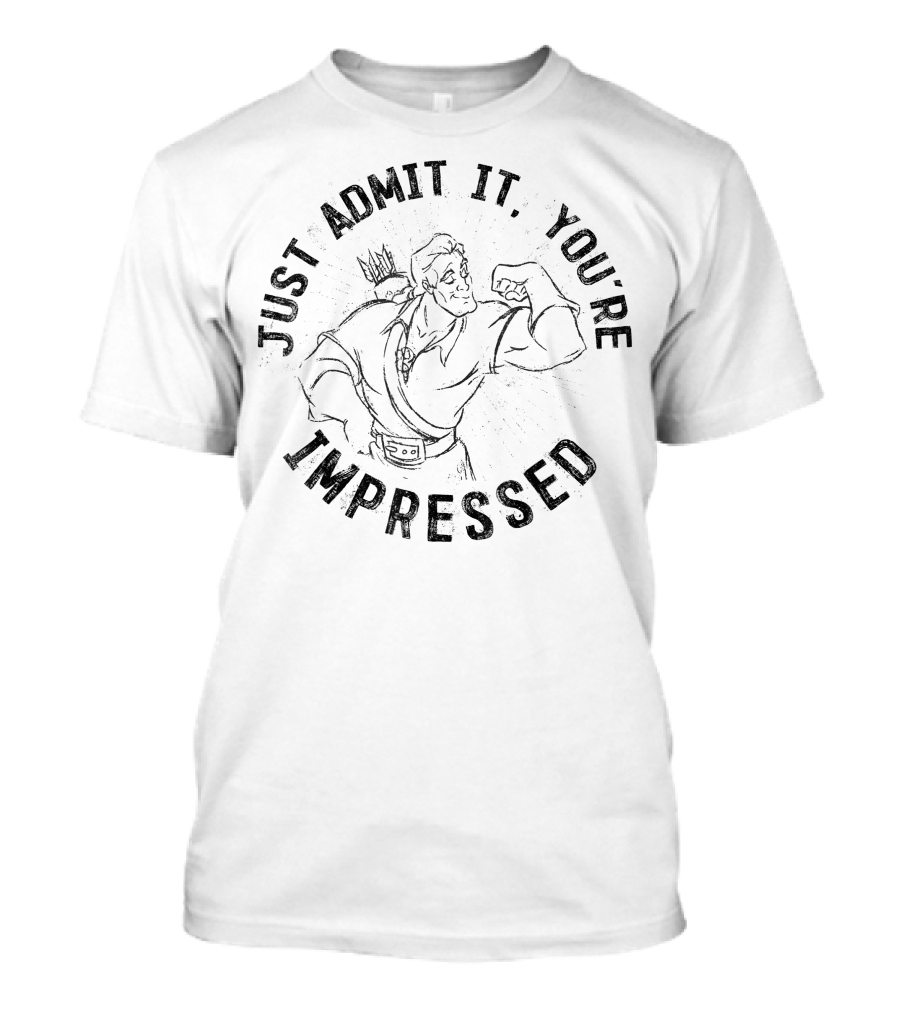 Disney Beauty And The Beast Just Admit It You're Impressed Gaston T-Shirt