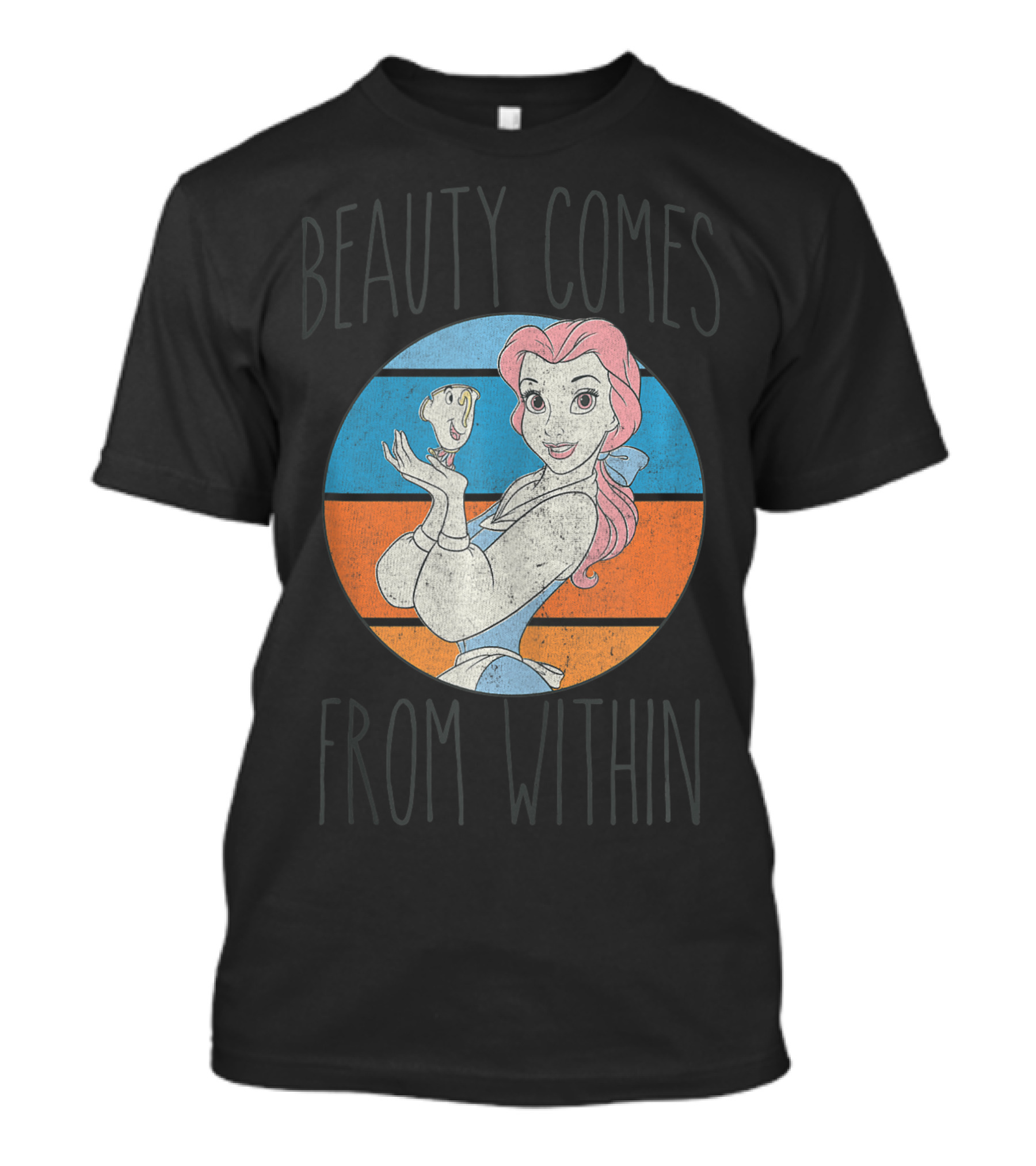 Beauty Comes From Within Disney Beauty And The Beast Belle T-Shirt