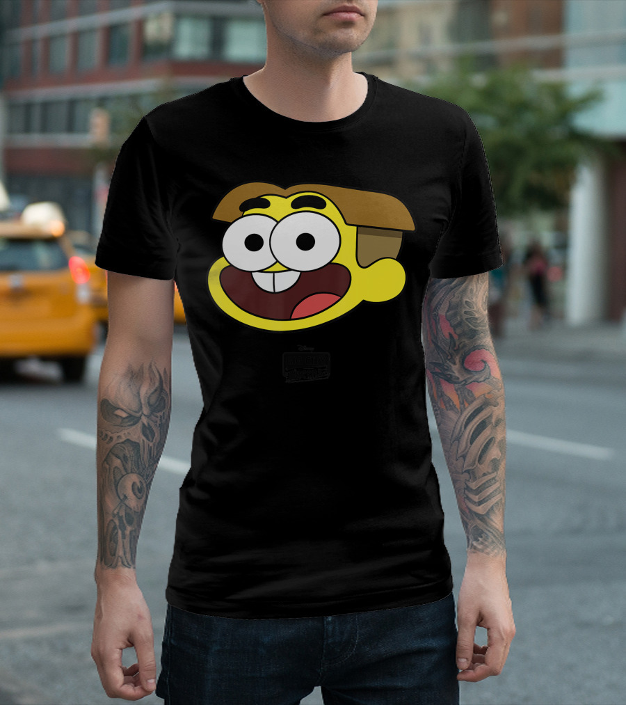 Disney Channel Big City Greens Cricket Face T-Shirt