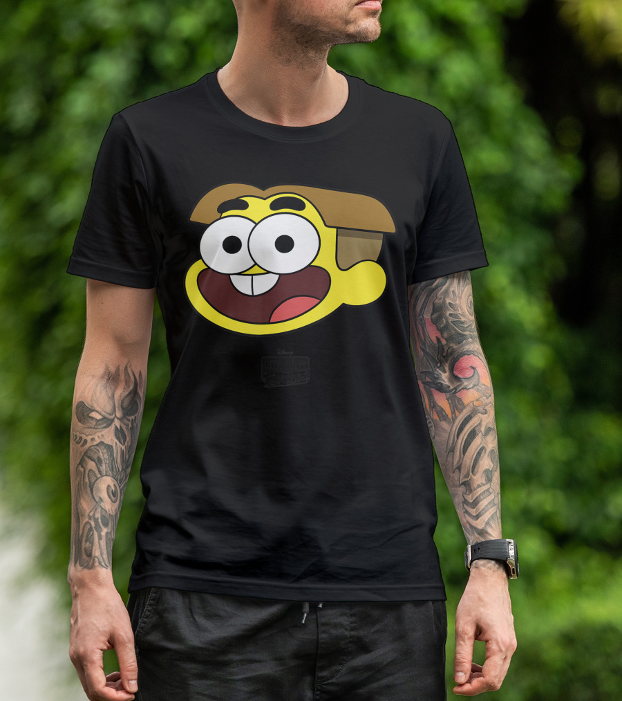 Disney Channel Big City Greens Cricket Face T-Shirt