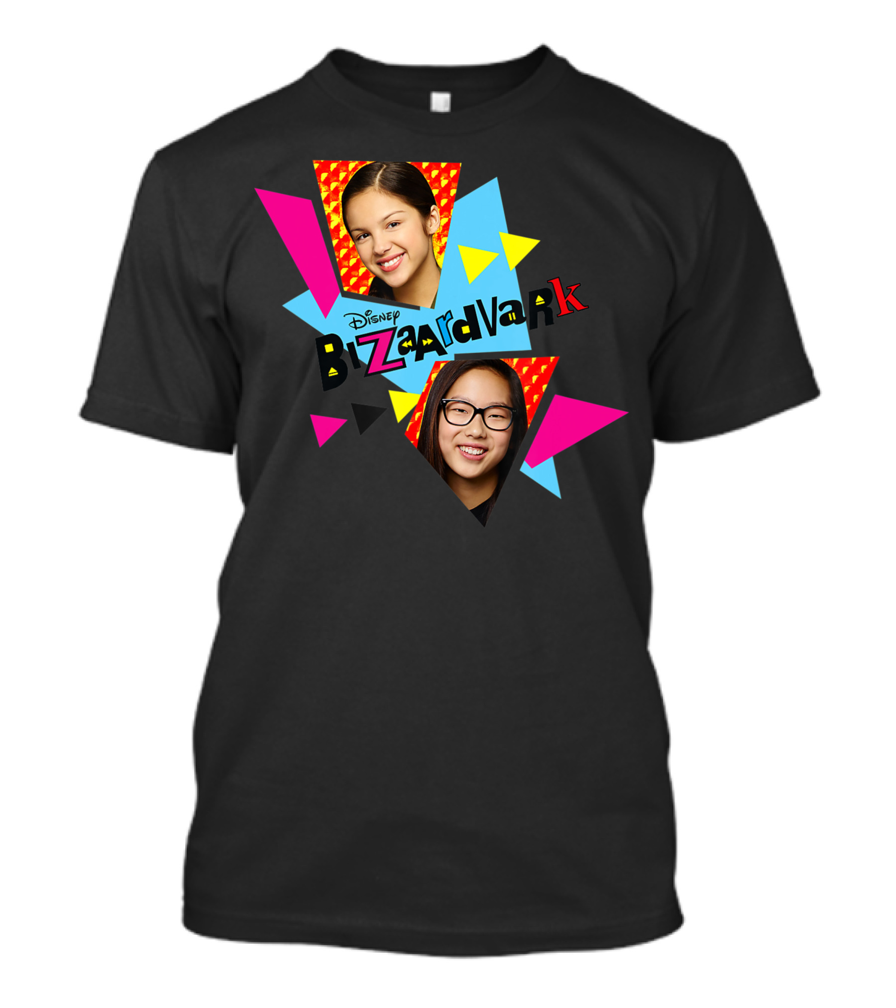 Disney Channel Bizaardvark Colorful Geometric T-Shirt