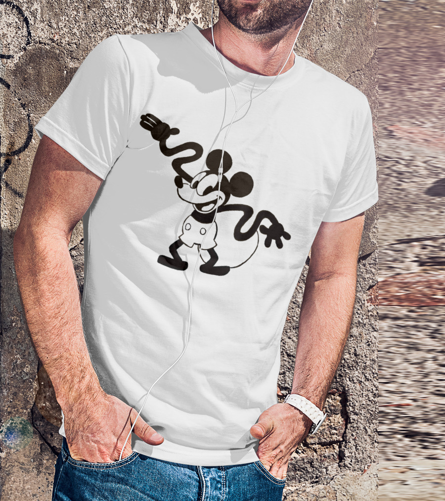 Disney Classic Mickey Mouse Crazy Arms T-Shirt