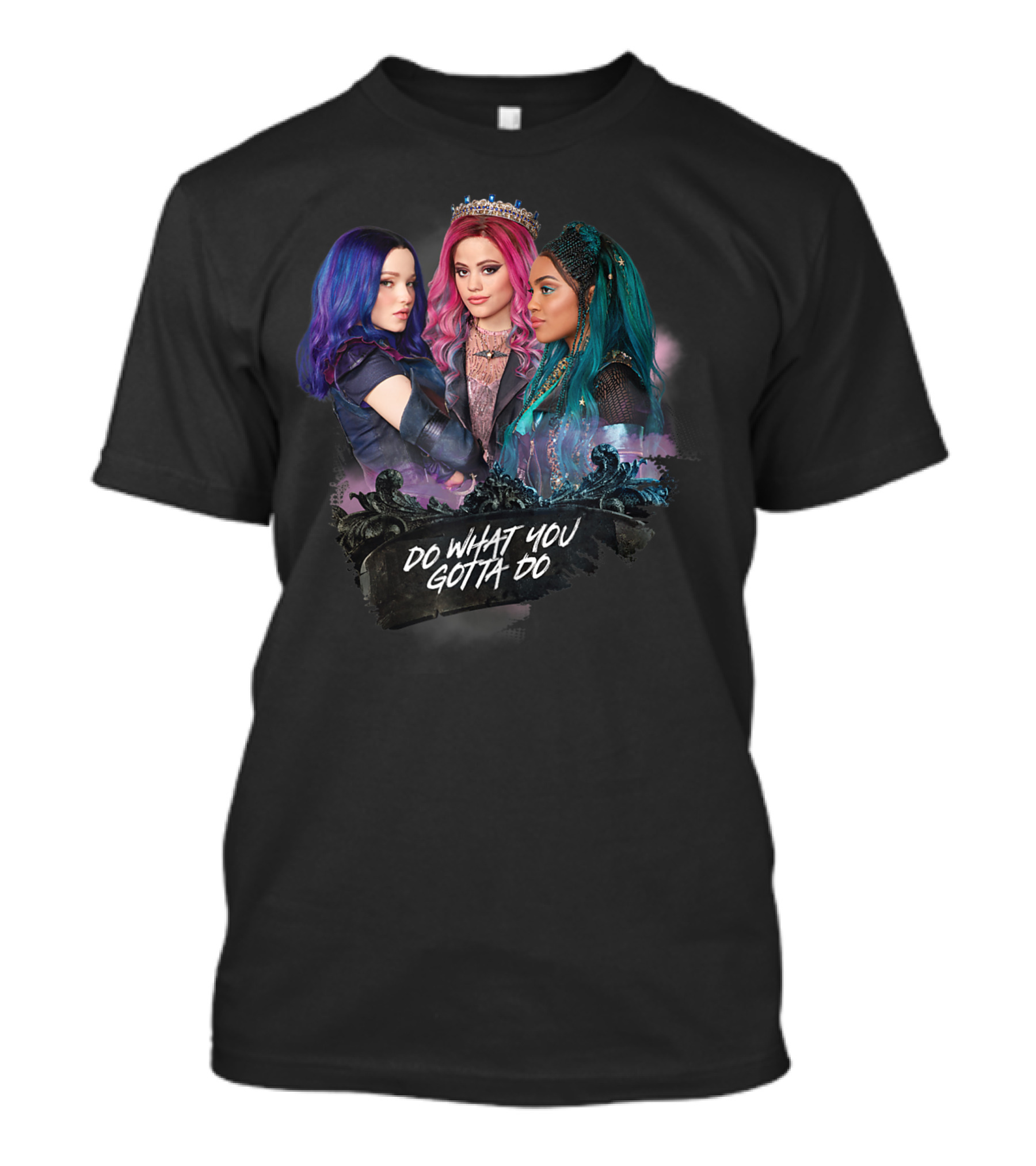 Disney Descendants 3 Mal Uma Audrey Do What You Gotta Do Iconic Trio T-Shirt