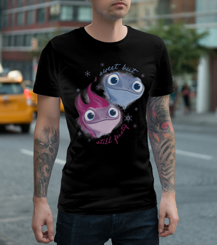Disney Frozen 2 Bruni Sweet But Still Feisty Snowflakes T-Shirt