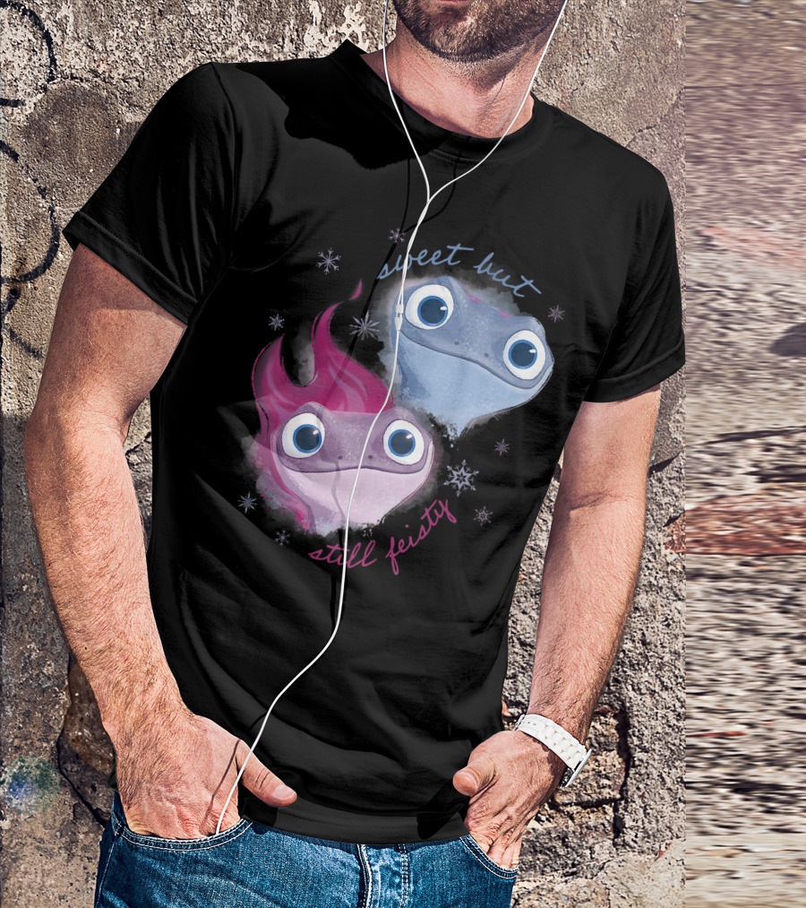 Disney Frozen 2 Bruni Sweet But Still Feisty Snowflakes T-Shirt